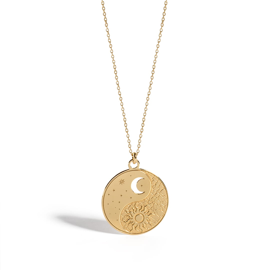 Collier Lune Yin Yang