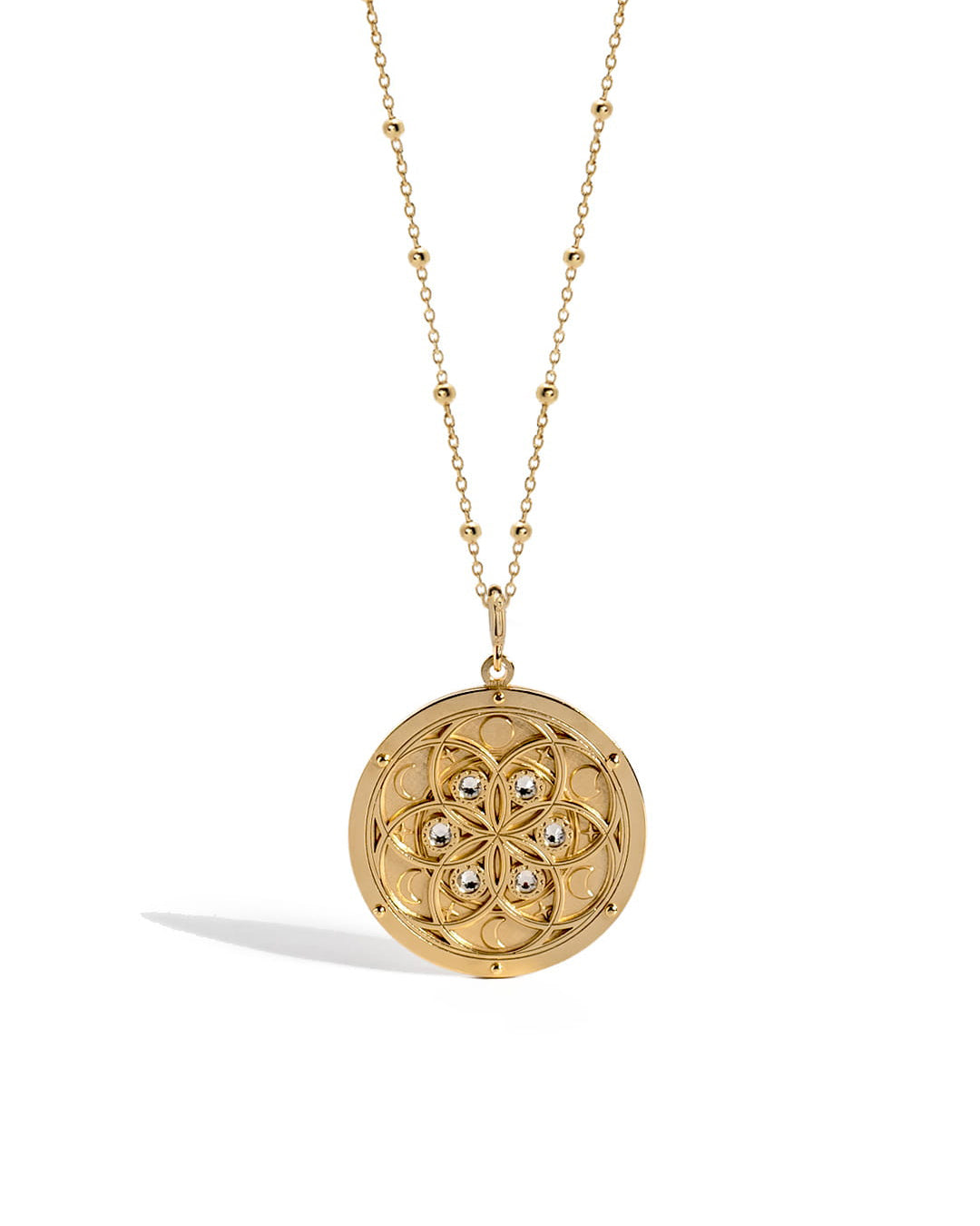 Éclosion de lumière - collier Talisman Fleur de Vie WAY 3