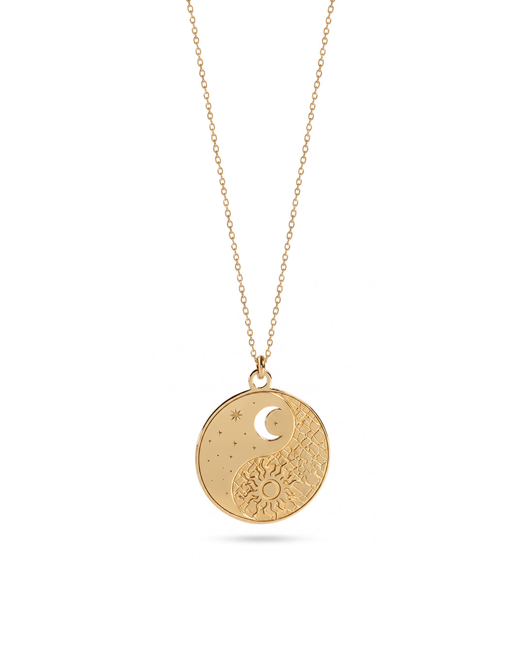 Équilibre de lumière - collier Lune Yin Yang WAY 3